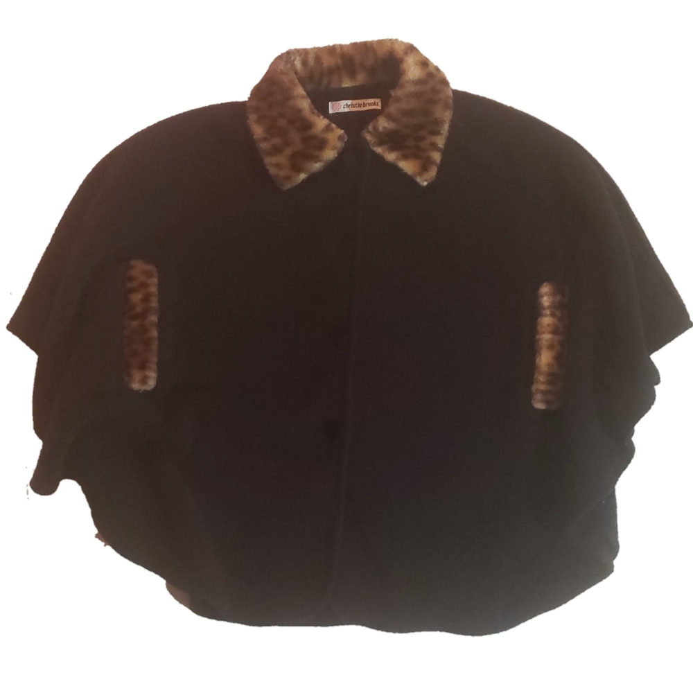 Christie Brooks Girl's (4-6X) Black Coat